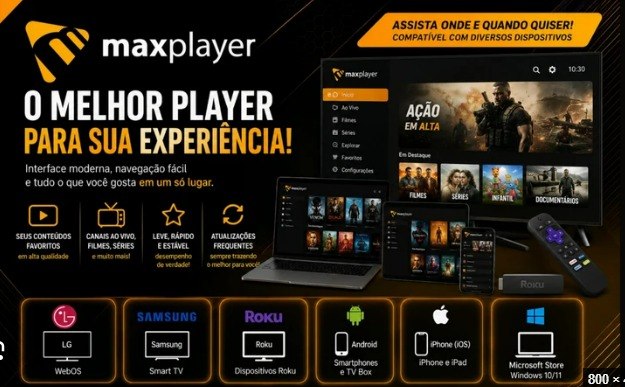 Tutorial para baixar o aplicativo MAXPLAYER